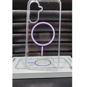 Силиконов калъф MagSafe Magnetic iPhone 15 PRO / лилав /